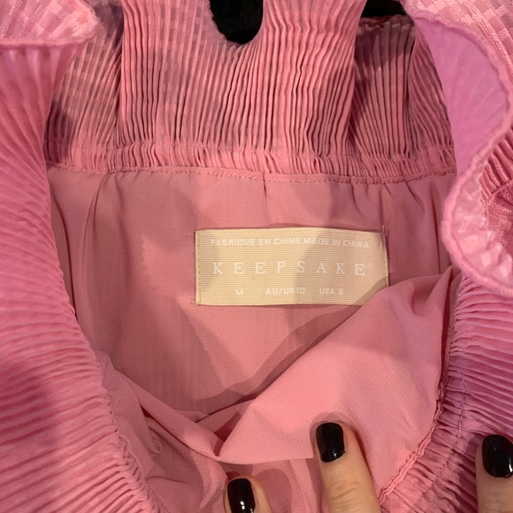 Keepsake Pink Knee-Length Dress - Picture 4 of 8